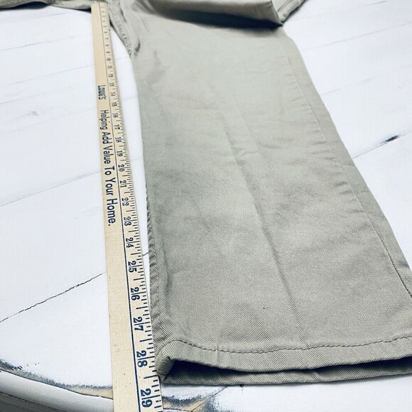 Levi's 502 All Seasons Men's Khaki Tan Regular Tapered Fit Chino Tag 40x30 - Picture 12 of 14